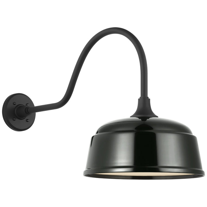 Visual Comfort Signature - TOB 2802MBK/S6-G - LED Barn Light - Academy Barn Light - Matte Black