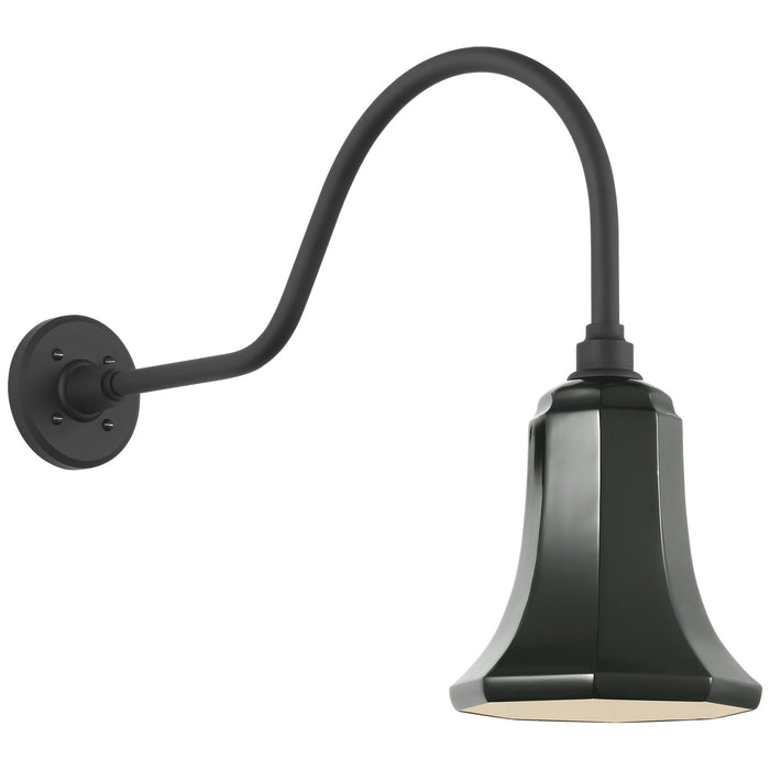 Visual Comfort Signature - TOB 2802MBK/S8-G - LED Barn Light - Academy Barn Light - Matte Black