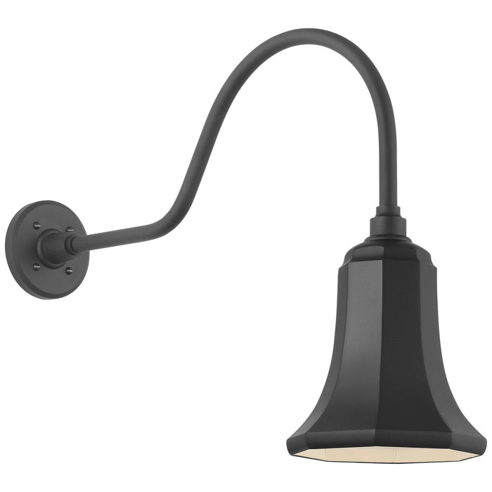 Visual Comfort Signature - TOB 2802MBK/S8-MBK - LED Barn Light - Academy Barn Light - Matte Black