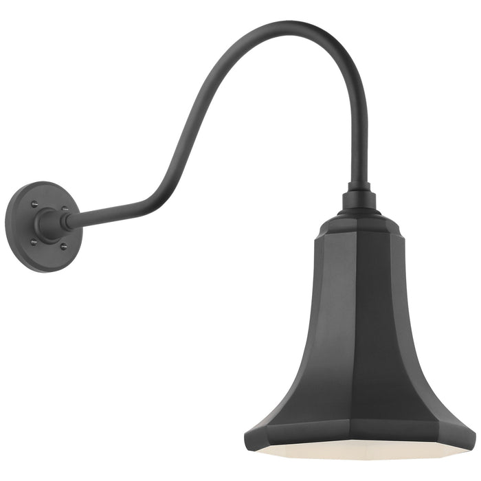 Visual Comfort Signature - TOB 2802MBK/S9-MBK - LED Barn Light - Academy Barn Light - Matte Black