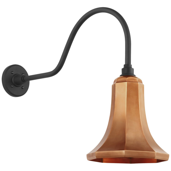 Visual Comfort Signature - TOB 2802MBK/S9-SC - LED Barn Light - Academy Barn Light - Matte Black