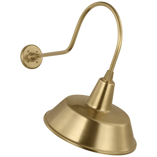 Academy Barn Light LED Barn Light Hand-Rubbed Antique Brass