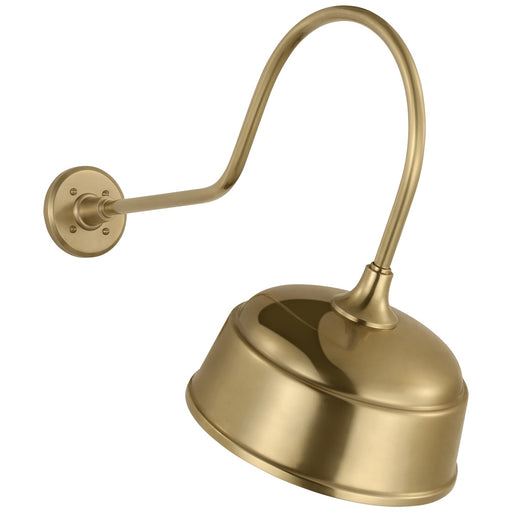 Academy Barn Light LED Barn Light Hand-Rubbed Antique Brass