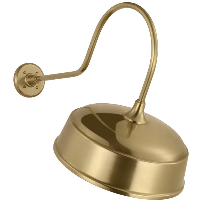 Visual Comfort Signature - TOB 2803HAB/S7-HAB - LED Barn Light - Academy Barn Light - Hand-Rubbed Antique Brass