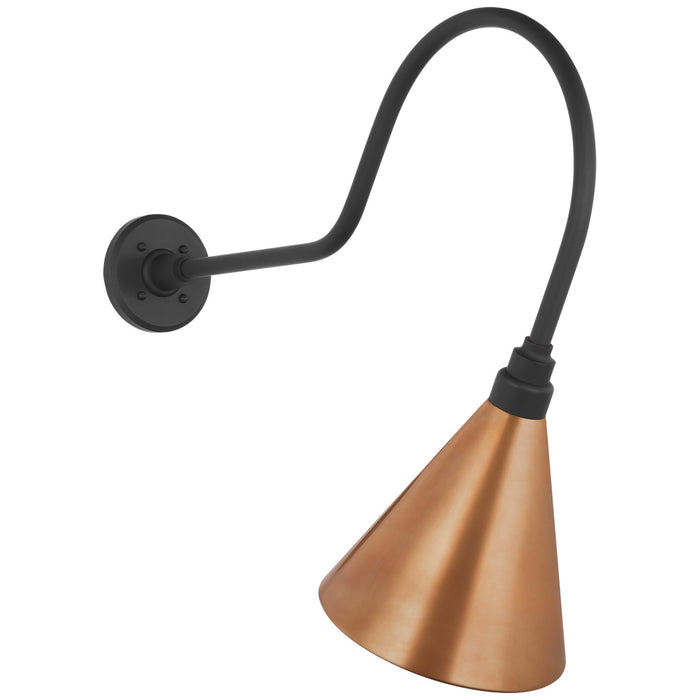 Visual Comfort Signature - TOB 2803MBK/S10-SC - LED Barn Light - Academy Barn Light - Matte Black