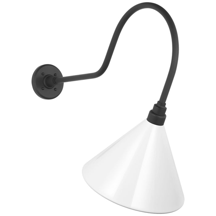 Visual Comfort Signature - TOB 2803MBK/S11-WHT - LED Barn Light - Academy Barn Light - Matte Black