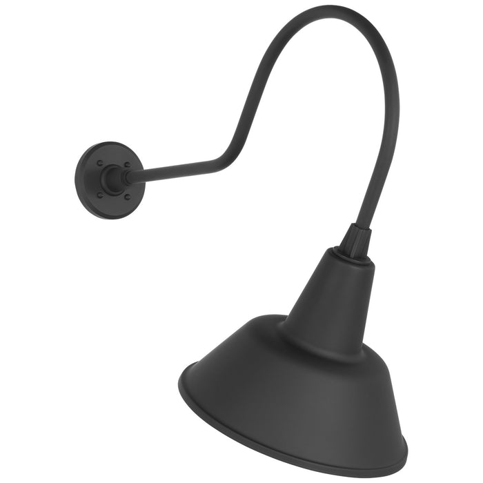 Visual Comfort Signature - TOB 2803MBK/S1-MBK - LED Barn Light - Academy Barn Light - Matte Black