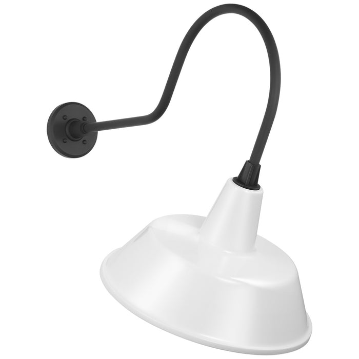 Visual Comfort Signature - TOB 2803MBK/S2-WHT - LED Barn Light - Academy Barn Light - Matte Black