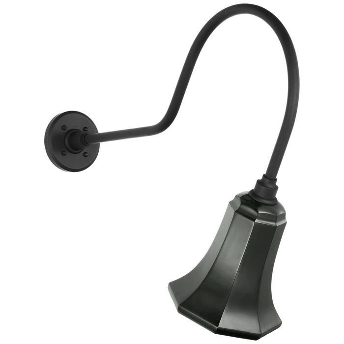 Visual Comfort Signature - TOB 2803MBK/S8-G - LED Barn Light - Academy Barn Light - Matte Black