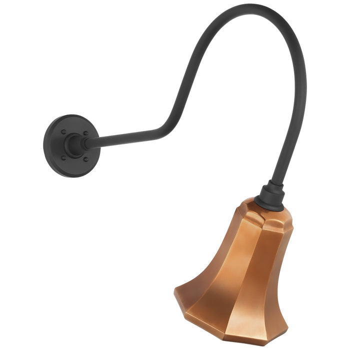 Visual Comfort Signature - TOB 2803MBK/S8-SC - LED Barn Light - Academy Barn Light - Matte Black