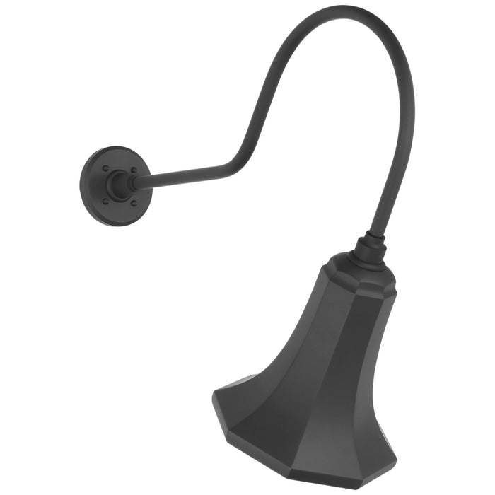 Visual Comfort Signature - TOB 2803MBK/S9-MBK - LED Barn Light - Academy Barn Light - Matte Black