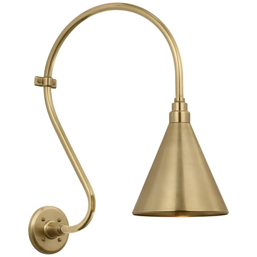 Academy Barn Light LED Barn Light Hand-Rubbed Antique Brass