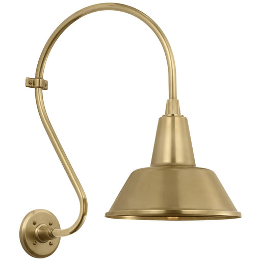 Academy Barn Light LED Barn Light Hand-Rubbed Antique Brass