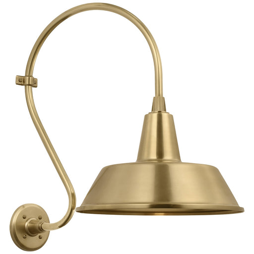 Academy Barn Light LED Barn Light Hand-Rubbed Antique Brass