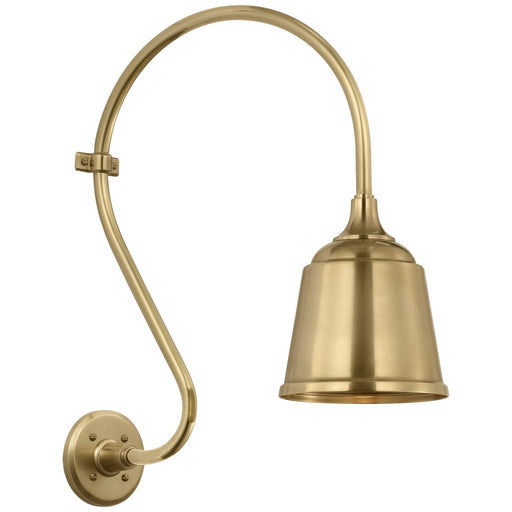 Academy Barn Light LED Barn Light Hand-Rubbed Antique Brass