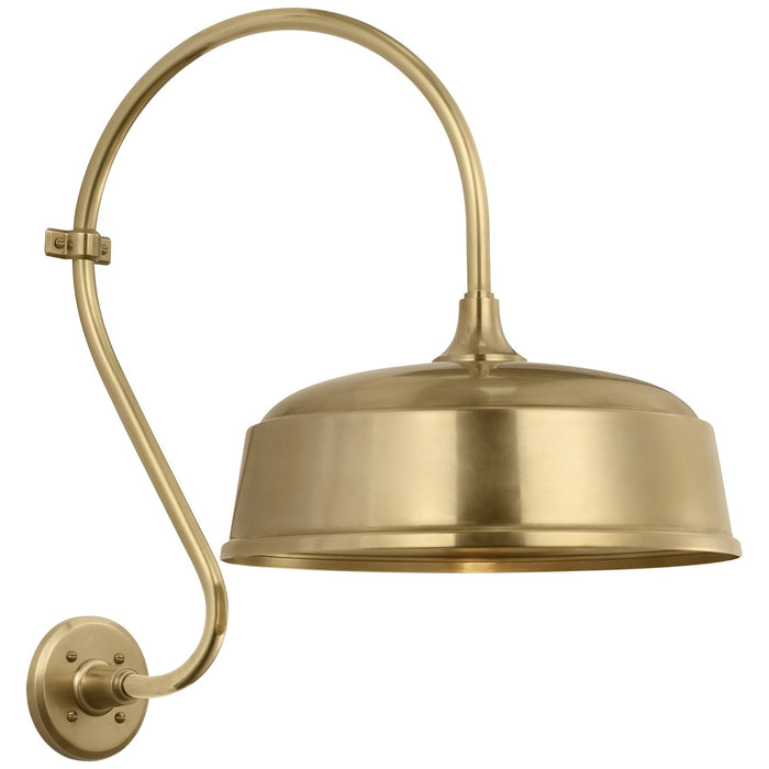 Visual Comfort Signature - TOB 2804HAB/S7-HAB - LED Barn Light - Academy Barn Light - Hand-Rubbed Antique Brass