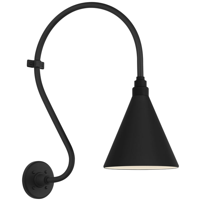 Visual Comfort Signature - TOB 2804MBK/S10-MBK - LED Barn Light - Academy Barn Light - Matte Black