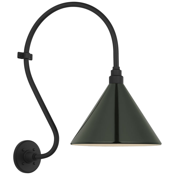 Visual Comfort Signature - TOB 2804MBK/S11-G - LED Barn Light - Academy Barn Light - Matte Black