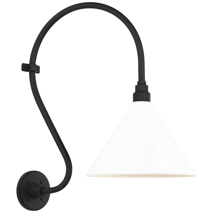 Visual Comfort Signature - TOB 2804MBK/S11-WHT - LED Barn Light - Academy Barn Light - Matte Black