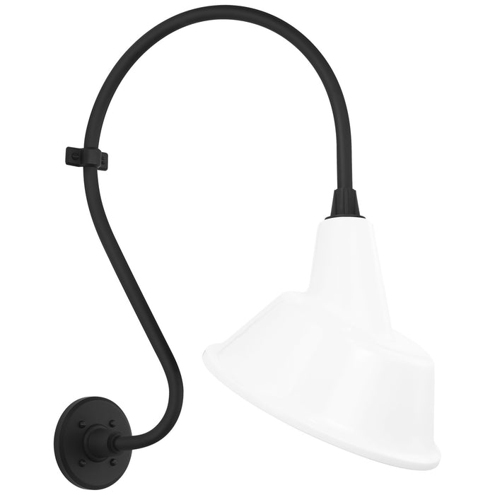 Visual Comfort Signature - TOB 2804MBK/S3-WHT - LED Barn Light - Academy Barn Light - Matte Black