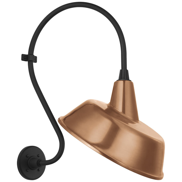 Visual Comfort Signature - TOB 2804MBK/S4-SC - LED Barn Light - Academy Barn Light - Matte Black