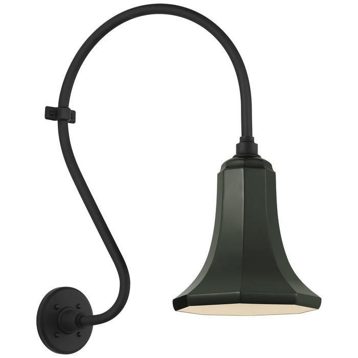 Visual Comfort Signature - TOB 2804MBK/S9-G - LED Barn Light - Academy Barn Light - Matte Black