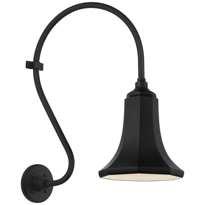 Visual Comfort Signature - TOB 2804MBK/S9-MBK - LED Barn Light - Academy Barn Light - Matte Black