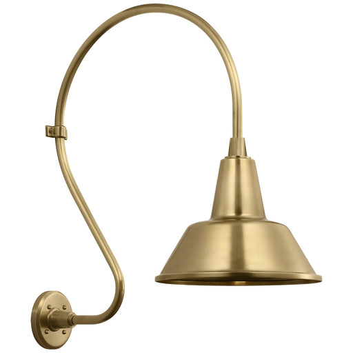Academy Barn Light LED Barn Light Hand-Rubbed Antique Brass