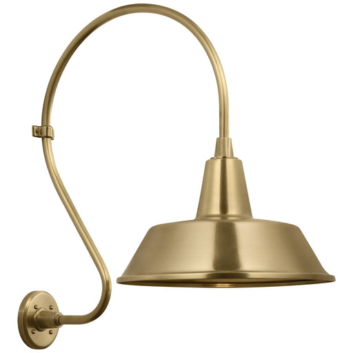 Academy Barn Light LED Barn Light Hand-Rubbed Antique Brass