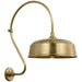 Visual Comfort Signature - TOB 2805HAB/S7-HAB - LED Barn Light - Academy Barn Light - Hand-Rubbed Antique Brass