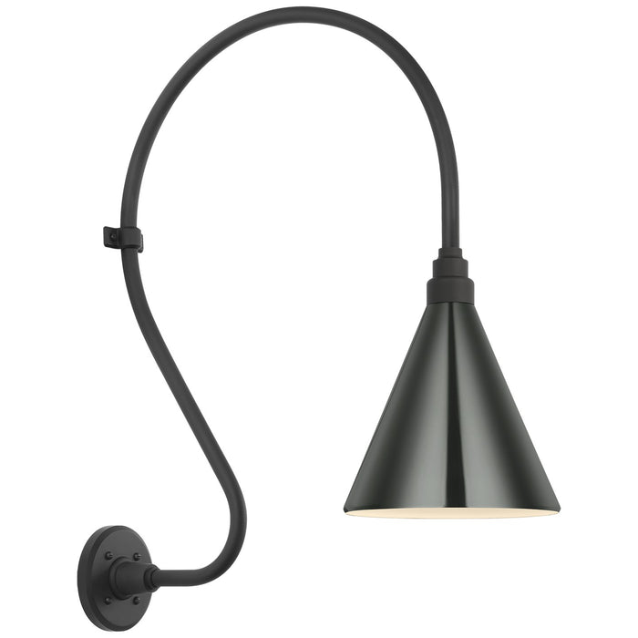 Visual Comfort Signature - TOB 2805MBK/S10-G - LED Barn Light - Academy Barn Light - Matte Black