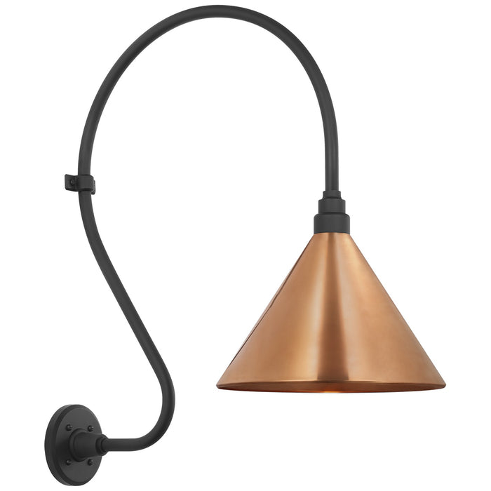 Visual Comfort Signature - TOB 2805MBK/S11-SC - LED Barn Light - Academy Barn Light - Matte Black