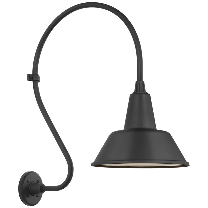 Visual Comfort Signature - TOB 2805MBK/S1-MBK - LED Barn Light - Academy Barn Light - Matte Black