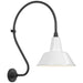 Visual Comfort Signature - TOB 2805MBK/S1-WHT - LED Barn Light - Academy Barn Light - Matte Black