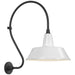 Visual Comfort Signature - TOB 2805MBK/S2-WHT - LED Barn Light - Academy Barn Light - Matte Black