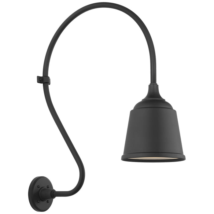 Visual Comfort Signature - TOB 2805MBK/S5-MBK - LED Barn Light - Academy Barn Light - Matte Black