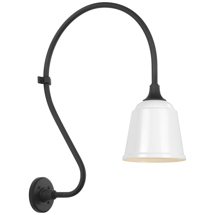 Visual Comfort Signature - TOB 2805MBK/S5-WHT - LED Barn Light - Academy Barn Light - Matte Black