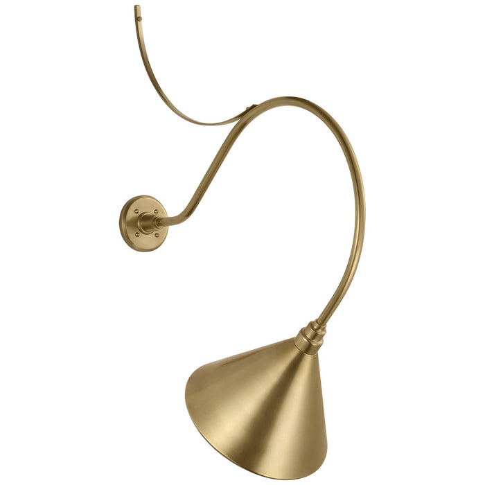 Visual Comfort Signature - TOB 2806HAB/S11-HAB - LED Barn Light - Academy Barn Light - Hand-Rubbed Antique Brass