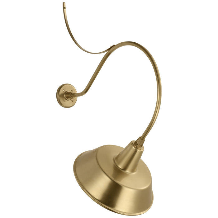 Visual Comfort Signature - TOB 2806HAB/S2-HAB - LED Barn Light - Academy Barn Light - Hand-Rubbed Antique Brass