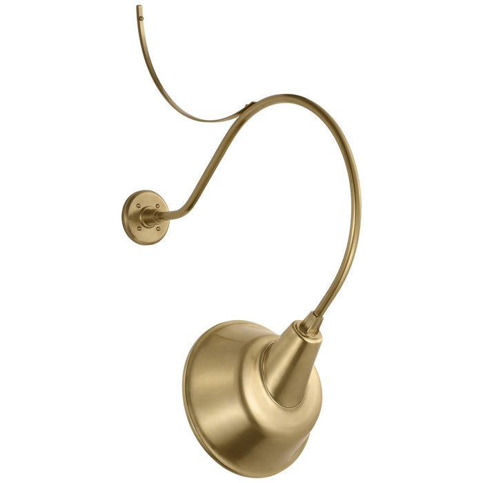 Visual Comfort Signature - TOB 2806HAB/S3-HAB - LED Barn Light - Academy Barn Light - Hand-Rubbed Antique Brass