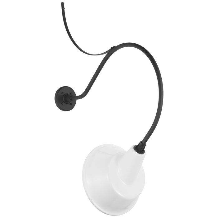 Visual Comfort Signature - TOB 2806MBK/S3-WHT - LED Barn Light - Academy Barn Light - Matte Black