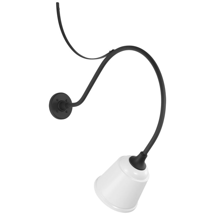 Visual Comfort Signature - TOB 2806MBK/S5-WHT - LED Barn Light - Academy Barn Light - Matte Black