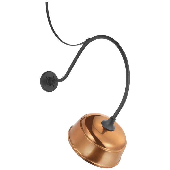 Visual Comfort Signature - TOB 2806MBK/S6-SC - LED Barn Light - Academy Barn Light - Matte Black