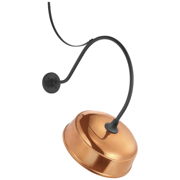 Visual Comfort Signature - TOB 2806MBK/S7-SC - LED Barn Light - Academy Barn Light - Matte Black