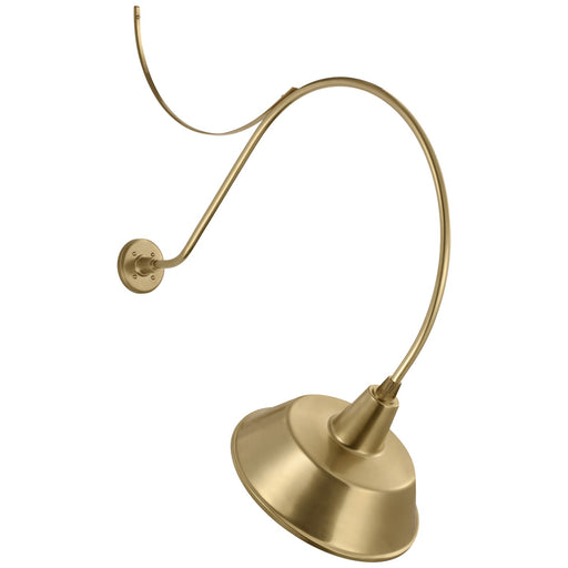 Academy Barn Light LED Barn Light Hand-Rubbed Antique Brass