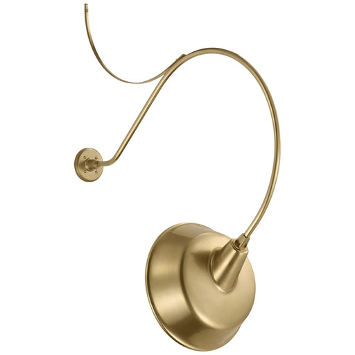 Academy Barn Light LED Barn Light Hand-Rubbed Antique Brass