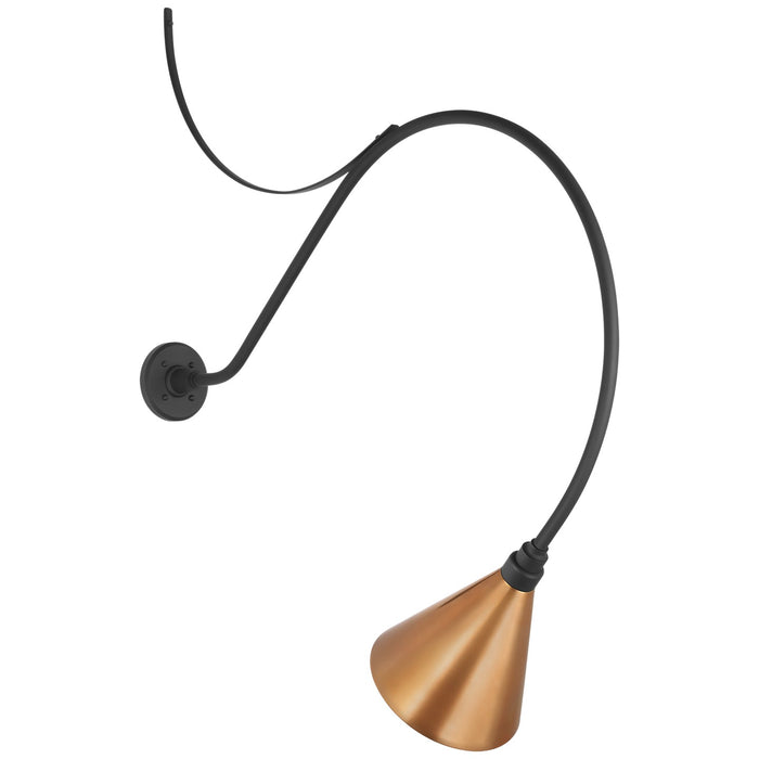 Visual Comfort Signature - TOB 2807MBK/S10-SC - LED Barn Light - Academy Barn Light - Matte Black