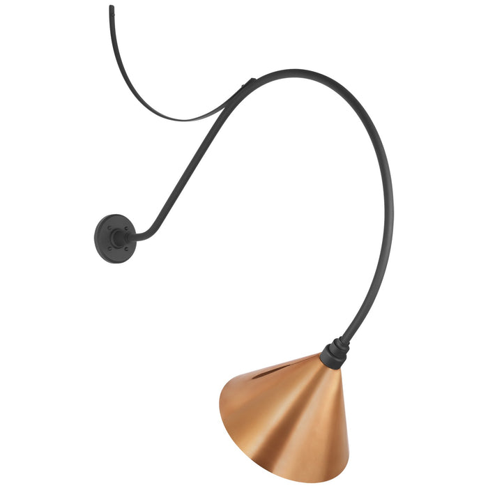 Visual Comfort Signature - TOB 2807MBK/S11-SC - LED Barn Light - Academy Barn Light - Matte Black