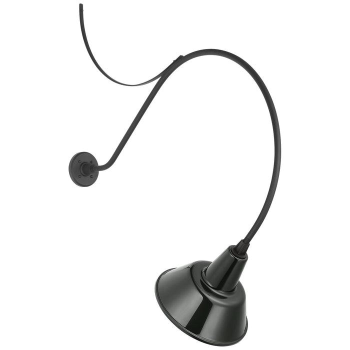 Visual Comfort Signature - TOB 2807MBK/S1-G - LED Barn Light - Academy Barn Light - Matte Black