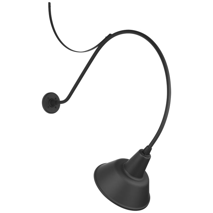 Visual Comfort Signature - TOB 2807MBK/S1-MBK - LED Barn Light - Academy Barn Light - Matte Black